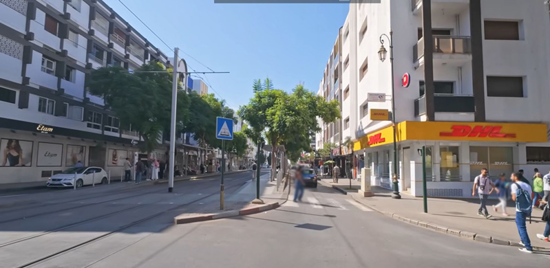 Agdal in Rabat mit urbaner und alltagstauglicher Wohnlage