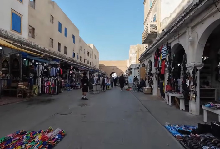 Medina in Essaouira mit historischer, UNESCO-geschützter und charakterstarker Riad-Lage